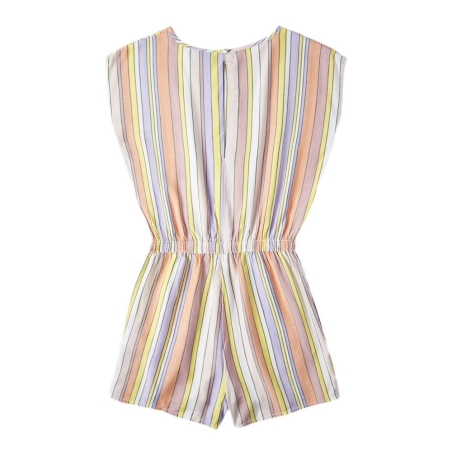 Combishort Rose/Jaune Fille O'Neill Talia Playsuit