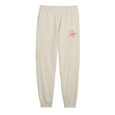 Jogging Beige Fille Puma Script