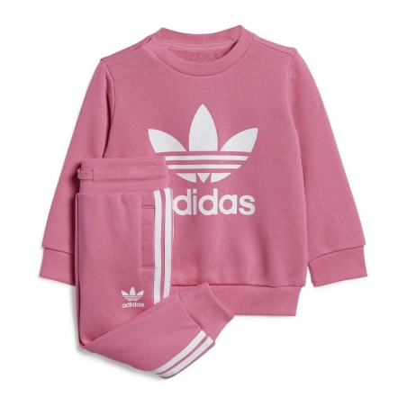 Survêtement Rose Fille Adidas Crew Sweatshirt