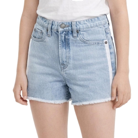 Short en Jean Bleu Fille Teddy Smith Kate