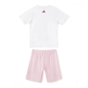 Ensemble Blanc/Rose Fille Adidas IQ4089