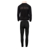 Survêtement Zippée Noire/Rose Fille Umbro Joy