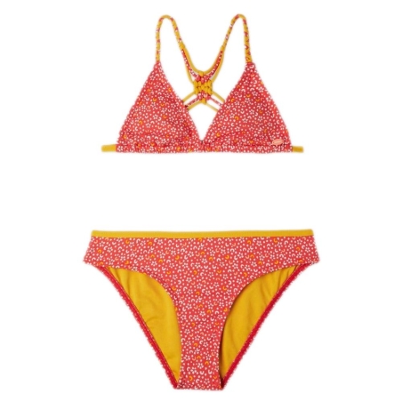 Maillot de bain 2 pièces Orange Fille O'Neill Tropicss