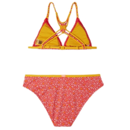 Maillot de bain 2 pièces Orange Fille O'Neill Tropicss
