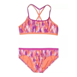 Maillot de bain 2 pieces Rose Fille Nike T-crossback Bikini S