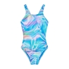 Maillot de bain 1 pièce Rose/Bleu Fille Nike Fastback
