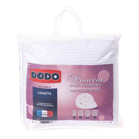 Couette Légère Anti Acarien Blanc Dodo 240x220