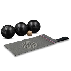 Kit Prêt à Pétanquer Noires Mixte Obut Compétition Trait
