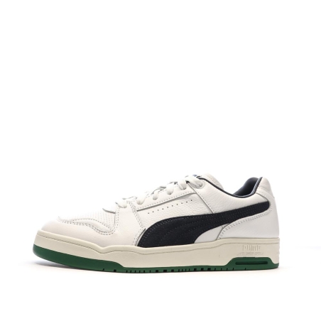 Baskets Blanc/Marine Homme Puma Slipstream Lo Varsit