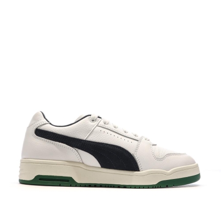 Baskets Blanc/Marine Homme Puma Slipstream Lo Varsit