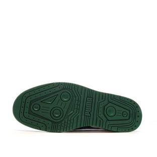 Baskets Blanc/Marine Homme Puma Slipstream Lo Varsit