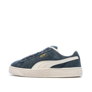 Baskets Bleu/Blanche Homme Puma Suede Xl Hairy