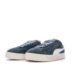 Baskets Bleu/Blanche Homme Puma Suede Xl Hairy