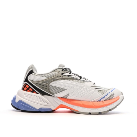Baskets Noires/Blanc/Orange Homme Puma Velophasis
