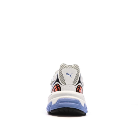 Baskets Noires/Blanc/Orange Homme Puma Velophasis