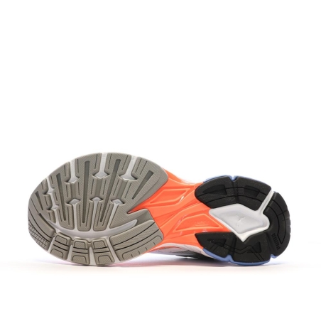 Baskets Noires/Blanc/Orange Homme Puma Velophasis