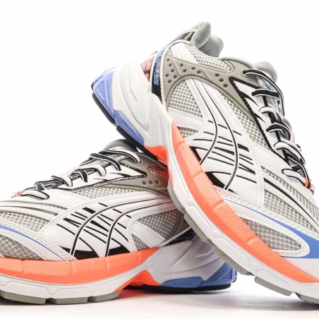 Baskets Noires/Blanc/Orange Homme Puma Velophasis