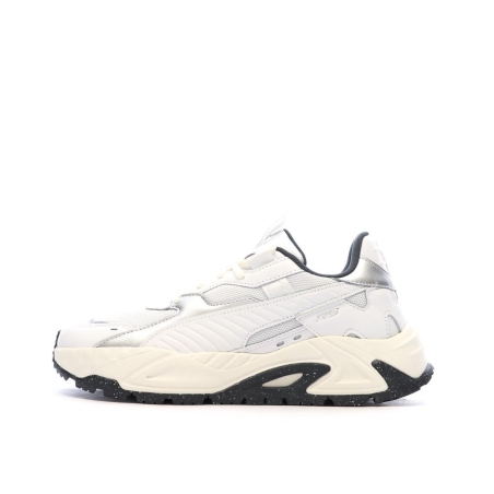 Baskets Blanches Mixte Puma RS-Trck Metallic
