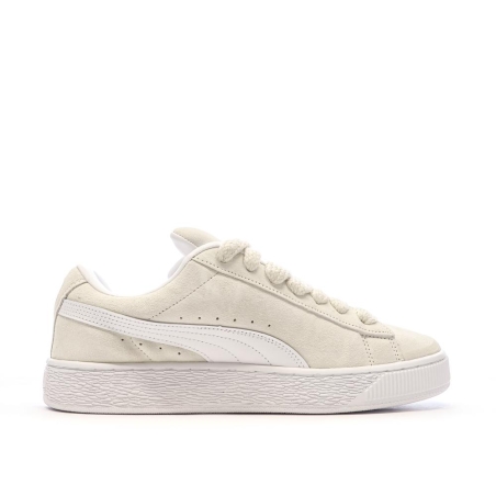 Baskets Beige/Blanc Homme Puma Suede XL