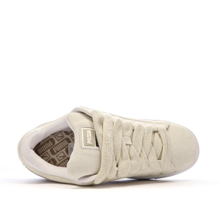 Baskets Beige/Blanc Homme Puma Suede XL