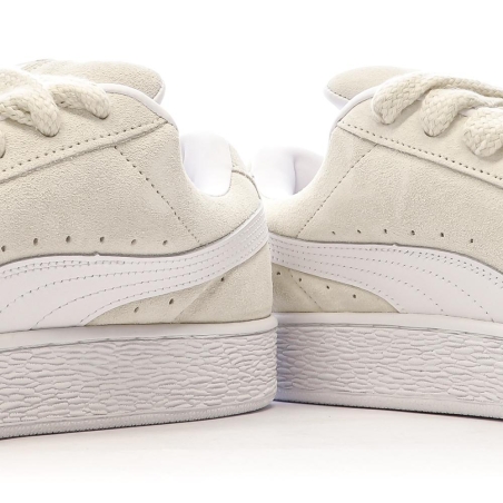 Baskets Beige/Blanc Homme Puma Suede XL