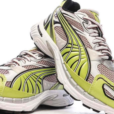 Baskets Vertes/Blanches Homme Puma Veritana Sentient
