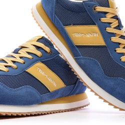 Baskets Bleu/Jaune Homme Teddy Smith 120501