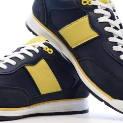 Baskets Marine/Jaune Homme Teddy Smith 120506