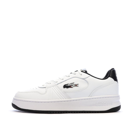 Baskets Blanc/Noir Homme Lacoste L001