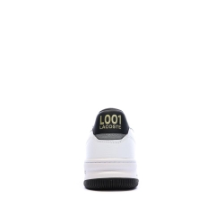 Baskets Blanc/Noir Homme Lacoste L001
