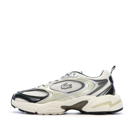 Baskets Blanc/Vert/Doré Homme Lacoste Storm 96 2k