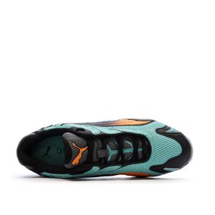 Baskets Bleu/Noir/Orange Homme Puma Inhale