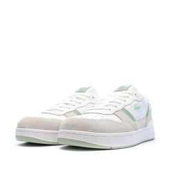 Baskets Blanc/Vert Homme Lacoste T-clip Set 125