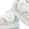 Baskets Blanc/Vert Homme Lacoste T-clip Set 125