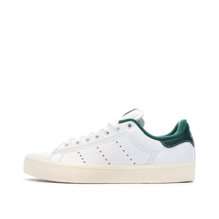 Baskets Blanches/Vertes Homme Adidas Stan Smith