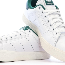 Baskets Blanches/Vertes Homme Adidas Stan Smith
