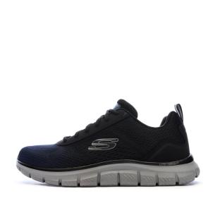 Baskets Noir/Marine Homme Skechers Track-Ripkent