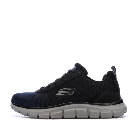 Baskets Noir/Marine Homme Skechers Track-Ripkent