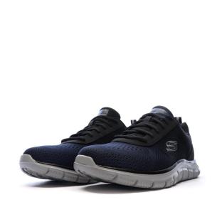 Baskets Noir/Marine Homme Skechers Track-Ripkent