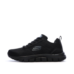 Baskets Noires Homme Skechers Track Leshur