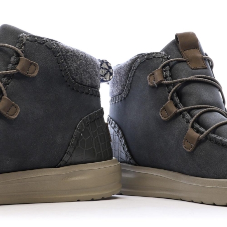 Boots Gris Femme Hey Dude Eloise