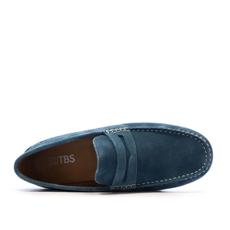 Mocassins Bleus Homme TBS Sailhan