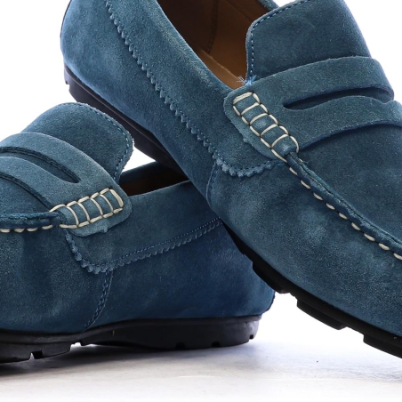 Mocassins Bleus Homme TBS Sailhan