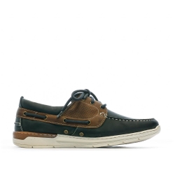 Chaussures bateaux Marine/Marron Homme TBS MATBOAT