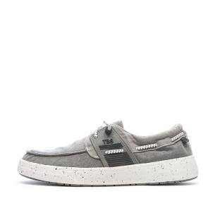 Chaussures bateau Gris Homme TBS Bateau Canvas