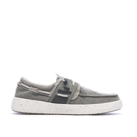 Chaussures bateau Gris Homme TBS Bateau Canvas