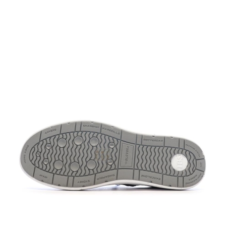 Chaussures bateau Gris Homme TBS Bateau Canvas