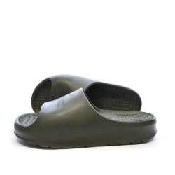 Claquettes Kaki Lacoste Serve Slide 2.0