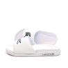 Claquettes Blanches Lacoste Serve Slide Dual