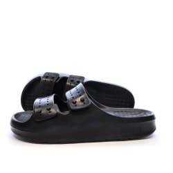 Claquettes Noir Homme Lacoste Strap CMA